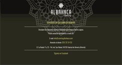 Desktop Screenshot of cateringalbahaca.com